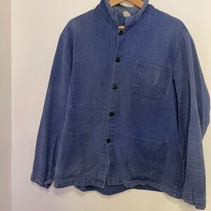 Vintage French work shirt SIZE L